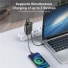 USLION 65W GaN töltő USB C PD KR csatlakozók Gyorstöltő GaN töltő telefon gyorstöltés C típusú IPhone Koreai specifikáció