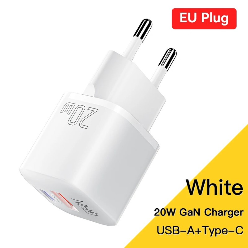 Essager 20W GaN USB Type C töltő PD gyorstöltő telefon QC 3.0 gyorstöltők iPhone 14 13 12 11 Pro Max Mini iPad töltéshez