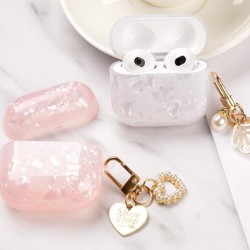 AirPods Pro tokhoz Puha szilikon burkolat AirPodshoz 3 tok Airpodshoz 3 pro 2 1 USB C funda girls pearl coque for airpod 3 pro