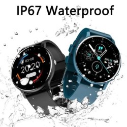 LIGE Smart Watch Férfi Női Teljes érintőképernyős Sport Fitness Watch Man IP67 Vízálló Bluetooth Android IOS Okosóra Férfi