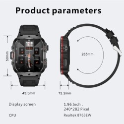 2024 Xiaomi új robusztus katonai GPS okosórákhoz, férfiaknak Bluetooth hívásokhoz, állapotfigyelő mesterséges intelligenciához, 