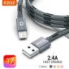 PZOZ USB kábel iphone kábelhez 14 13 12 11 pro max Xs Xr X SE 8 7 6s plus ipad air mini gyorstöltő kábel iphone töltőhöz