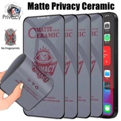 1-4 db matt kerámia adatvédelmi képernyővédő fólia iPhone 14 PRO MAX 7 8 16 Plus kémellenes fólia iPhone 11 12 13 15 Pro XS Max 