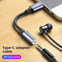 USB Type C – 3.5 Jack fülhallgató adapter USB-C 3 5 mm-es audiokábel átalakító iPhone 15 15 Pro MAX telefonhoz Samsung Galaxy Hu