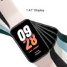 [Világpremier]Új Xiaomi Mi Band 8 Active, globális verzió, 1,47 hüvelykes kijelző, 50+ fitnesz mód Pulzusszám SpO2-figyelő Smart