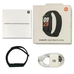 [Világpremier]Új Xiaomi Mi Band 8 Active, globális verzió, 1,47 hüvelykes kijelző, 50+ fitnesz mód Pulzusszám SpO2-figyelő Smart