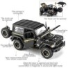 Off-Road 7 ajtós Wrangler Diecast játékautó modellhez, 1/32-es fémötvözet jármű gyerekeknek fiúknak lányok felnőtteknek, nyitott