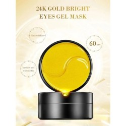 60db Golden Moisturizing Eye Mask Relieve Eye Fatigue Nourish Eye Area Collagen Crystal Eye Mask Korean Skin Care Masks