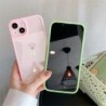 Candy ütésálló szilikon lökhárítós telefontok iPhone 16 15 14 11 12 13 Pro Max XS XR 8 7Plus átlátszó védelem hátlaphoz