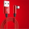 5A gyorstöltő C típusú kábel 90 fokos könyökkábel USB C kábel játékhoz Samsung Xiaomi Redmi Honor telefontöltő USB kábel