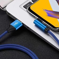 5A gyorstöltő C típusú kábel 90 fokos könyökkábel USB C kábel játékhoz Samsung Xiaomi Redmi Honor telefontöltő USB kábel