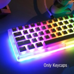 OEM profil PBT billentyűsapkák 108 billentyűs puding kulcssapka Cherry MX Switch mechanikus billentyűzethez RGB Gamer háttérvilá