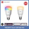 Yeelight Smart LED izzó W3 színes / szabályozható meleg fehér légköri lámpa fénye E27 hangvezérlés Xiaomi mi otthonhoz Google Ho