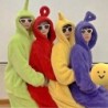 Gyerekek Felnőtt Teletubbies Jelmezek Puha Hosszú ujjú Pizsama Jelmez Lala Otthoni Ruhák Cosplay Felnőtt Uniszex Parti viselet