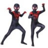 Fiúk Lányok Pókember jelmez Szuperhős Jumpsuit Miles Morales Pókember Cosplay Zentai Body 3D stílusú Halloween ruhák