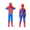 Fiúk Lányok Pókember jelmez Szuperhős Jumpsuit Miles Morales Pókember Cosplay Zentai Body 3D stílusú Halloween ruhák