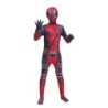 Szuperhős Deadpool jelmez Halloween Cosplay Jumpsuit Boys Fantasy Film karakteres maszk harisnya karddal és táskával ünnepi szet