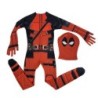 Szuperhős Deadpool jelmez Halloween Cosplay Jumpsuit Boys Fantasy Film karakteres maszk harisnya karddal és táskával ünnepi szet