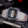 Casio karóra ezüst férfi óra szett márka luxus LED digitális vízálló kvarc férfi karóra Sport karóra 