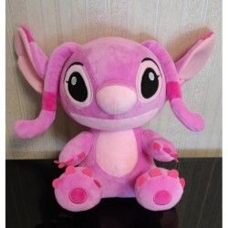 Forró Disney rajzfilm Kék Pink Stitch plüss babák Anime játékok Lilo és Stitch Stich plüss kitömött játékok Karácsonyi ajándékok