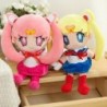 Japán Anime Sailor Moon plüssjátékok Tsukino Usagi Kaiou Michi kitömött baba lány szoba dekoráció töltött kawaii ajándékok barát