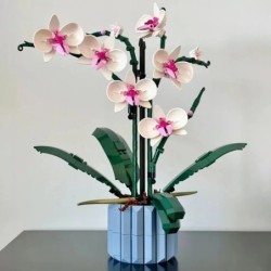 ötletek Ikonok Csokor művirág orchidea cserepes növények 10311 építőkockák modell tégla moc lányoknak játékok barkácsolás anyána