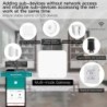 Tuya Smart Gateway Hub Bluetooth ZigBee Wireless Gateway Smart Home Devices Bridge BT Smart Life APP Munka az Alexa Google segít