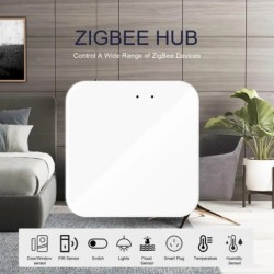 Tuya ZigBee 3.0 Smart Hub, vezeték nélküli/vezetékes átjáróhíd az App Voice távirányítóhoz, együttműködik az Alexa Google Home A