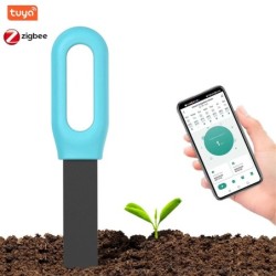 Tuya/Zigbee Smart Soil Tester Wifi páratartalom hőmérséklet nedvességérzékelő mobiltelefon APP valós idejű monitor növénykerthez