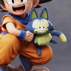 10 cm-es anime Dragon Ball Z figura Goku figura Goku ölelés Pura PVC GK figurák Yamcha Anime gyűjthető modell játékok ajándékok