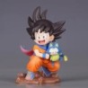 10 cm-es anime Dragon Ball Z figura Goku figura Goku ölelés Pura PVC GK figurák Yamcha Anime gyűjthető modell játékok ajándékok