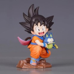 10 cm-es anime Dragon Ball Z figura Goku figura Goku ölelés Pura PVC GK figurák Yamcha Anime gyűjthető modell játékok ajándékok