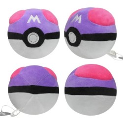 TAKARA TOMY Pokemon 4 DB Poké Ball töltött játék plüss baba zseb szörny gyerekjáték Pokemon plüss medál gyerekeknek ajándékok