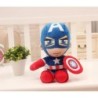 ÚJ 27 cm-es férfi pókhálós plüssjátékok film babák Marvel Avengers puha kitömött hős Amerika Kapitány Vas karácsonyi ajándékok g