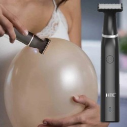 HTC férfi elektromos ágyékszőrvágó szeméremszőrzet vágó testápoló férfi bikini epilátor újratölthető borotvaborotva