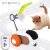 Pet Gravity Cat intelligens interaktív autós játék Automatikusan mozgó távirányítós egér Beltéri Kitty labdajátékok Irányított a