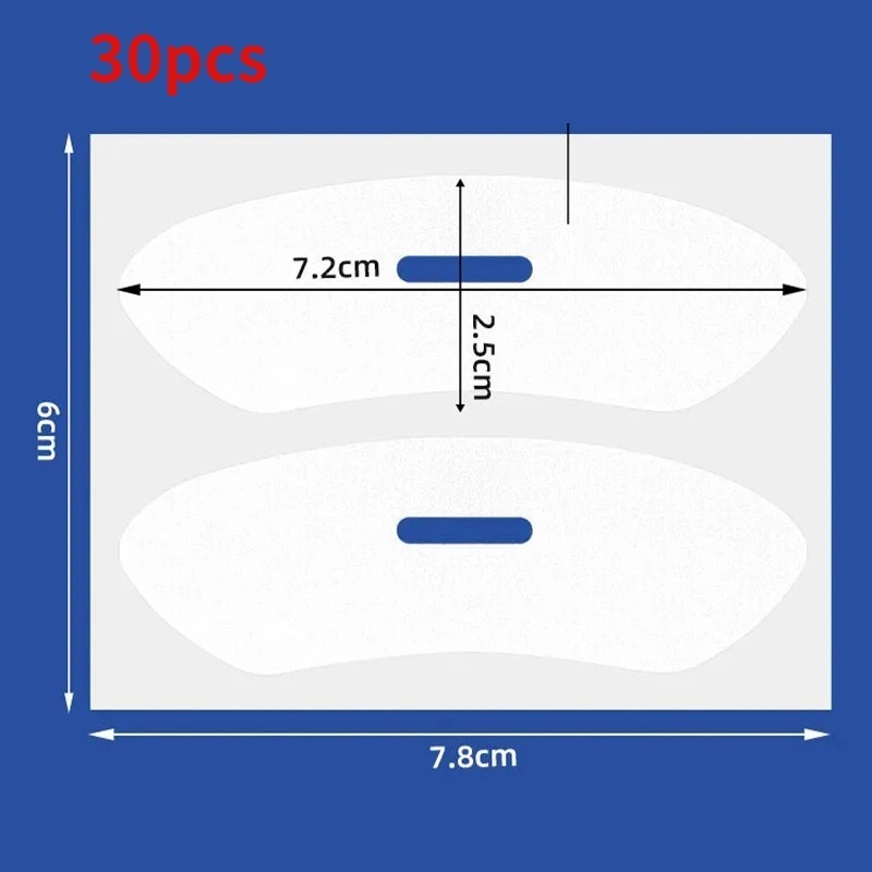 30 db/CSOMAG Horkolásgátló matricák Éjszakai alvás ajak, orr, légzést javító tapasz, szájjavító matrica szalag