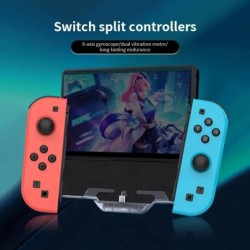 Vezeték nélküli vezérlő Nintendo Switch NS/OLED/LITE Gamepad Joystick Dual Vibration Turbo távirányítóhoz 6 Axis Gyro L/R Joypad