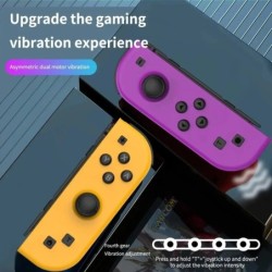 Vezeték nélküli vezérlő Nintendo Switch NS/OLED/LITE Gamepad Joystick Dual Vibration Turbo távirányítóhoz 6 Axis Gyro L/R Joypad