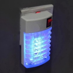 Mini elektromos szúnyogölő lámpa kártevőriasztó LED-es csapda UV fényzár a rovarok elleni környezetbarát otthonhoz