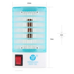Mini elektromos szúnyogölő lámpa kártevőriasztó LED-es csapda UV fényzár a rovarok elleni környezetbarát otthonhoz