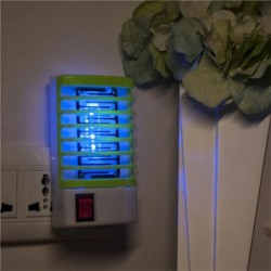 Mini elektromos szúnyogölő lámpa kártevőriasztó LED-es csapda UV fényzár a rovarok elleni környezetbarát otthonhoz