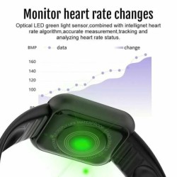 Többfunkciós okosóra férfi női Bluetooth csatlakoztatott telefon Zene Fitnesz Sport karkötő Alvásfigyelő Y68 Okosóra D20
