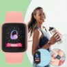 Többfunkciós okosóra férfi női Bluetooth csatlakoztatott telefon Zene Fitnesz Sport karkötő Alvásfigyelő Y68 Okosóra D20