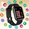 Okosóra 116Plus D13 Y68 Sport csuklópánt futó fitnesz monitor, pulzusmérő üzenet, emlékeztető férfi okosóra női óra
