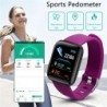 Okosóra 116Plus D13 Y68 Sport csuklópánt futó fitnesz monitor, pulzusmérő üzenet, emlékeztető férfi okosóra női óra