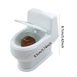 1db-új érdekes kaki permetező tréfa játék vicc Cary játékok mini sprinkler WC szórópisztoly szimulációs vécéjáték