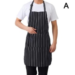 Konyhai főzőkötény Szakács kötény 2 zsebbel Vendéglátás Ujjatlan kötény Férfi Nő Grill pincér Nyomtató kötény