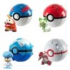 Pokeball Pokemon Figura Elf Ball Anime figura Rajzfilmek Pikachu Charizard Zseb Szörny Kisállat Anime Akció Modell Játék Gyereke