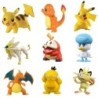 Pokeball Pokemon Figura Elf Ball Anime figura Rajzfilmek Pikachu Charizard Zseb Szörny Kisállat Anime Akció Modell Játék Gyereke